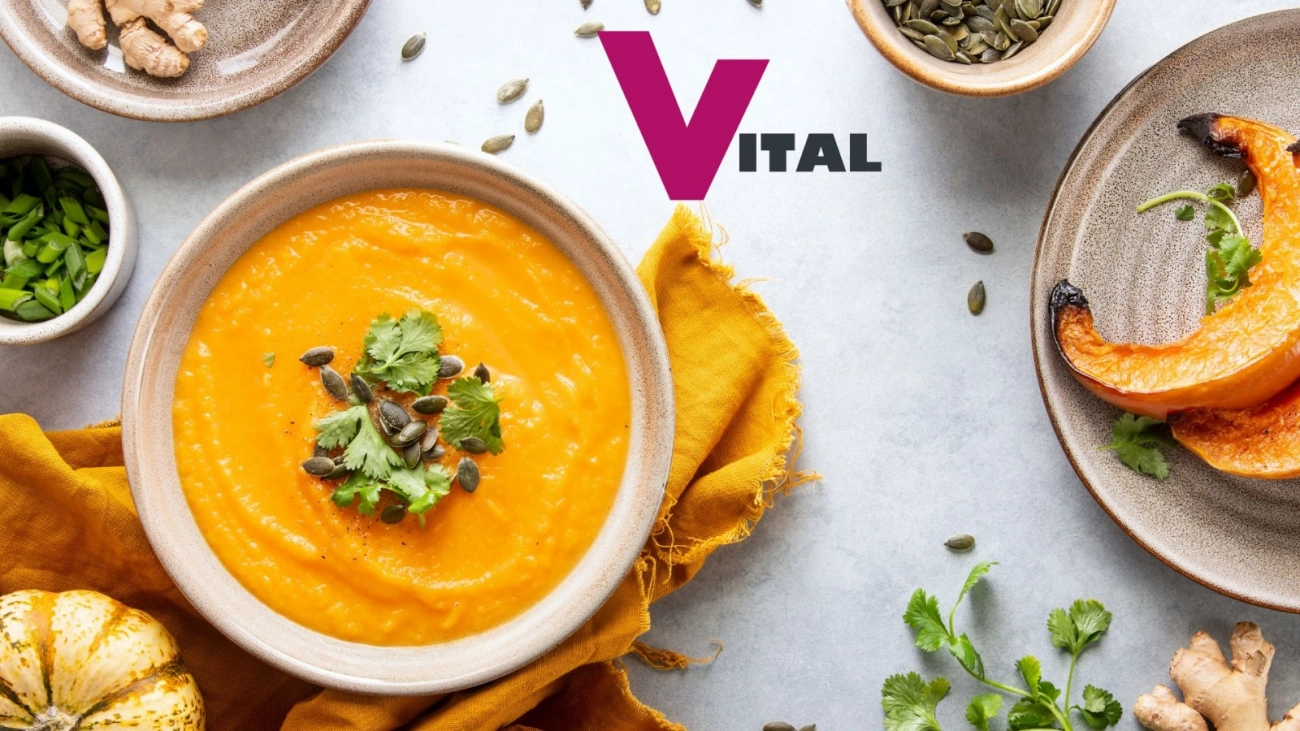 Kürbis-Ingwer-Suppe